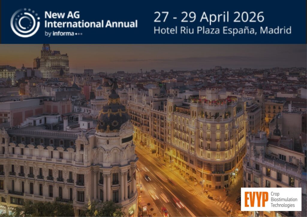 Η EVYP Crop Biostimulation Technologies συμμετείχε στη διεθνή έκθεση New AG International 2026 by Informa στη Μαδρίτη